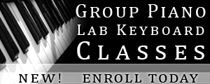 New! Group Piano Lab keyboard Classes "I Can Play Piano" Enroll Today!
